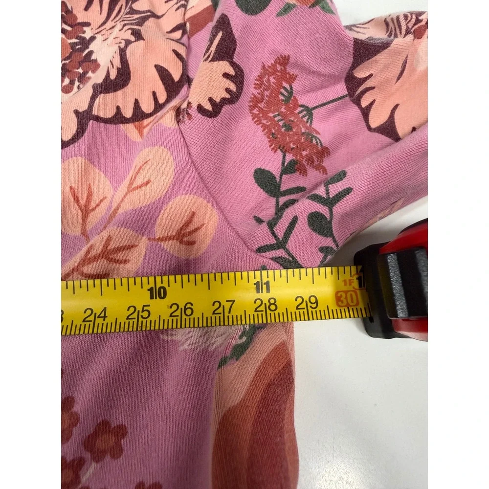 Matilda Jane Girls Pink Floral Ruffle Tiered Short Sleeve Dress Size 6